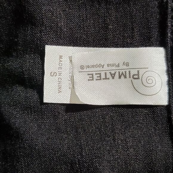 Pimatee Black Houston Rodeo Short Sleeve Top - Picture 5 of 5